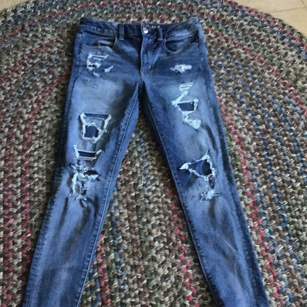 EUC American Eagle hi-rise jeggings